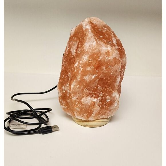 Sharper Image Himalayan Salt Crystal LED Color Changing Lamp, Natural - Picture 6 of 8